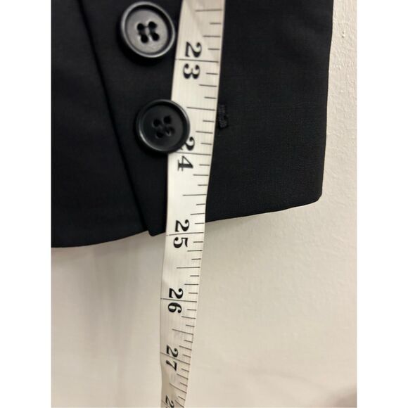 Theory Gabe Blazer sz 6 Stretch Wool single button minimalist career tailor - Picture 10 of 11